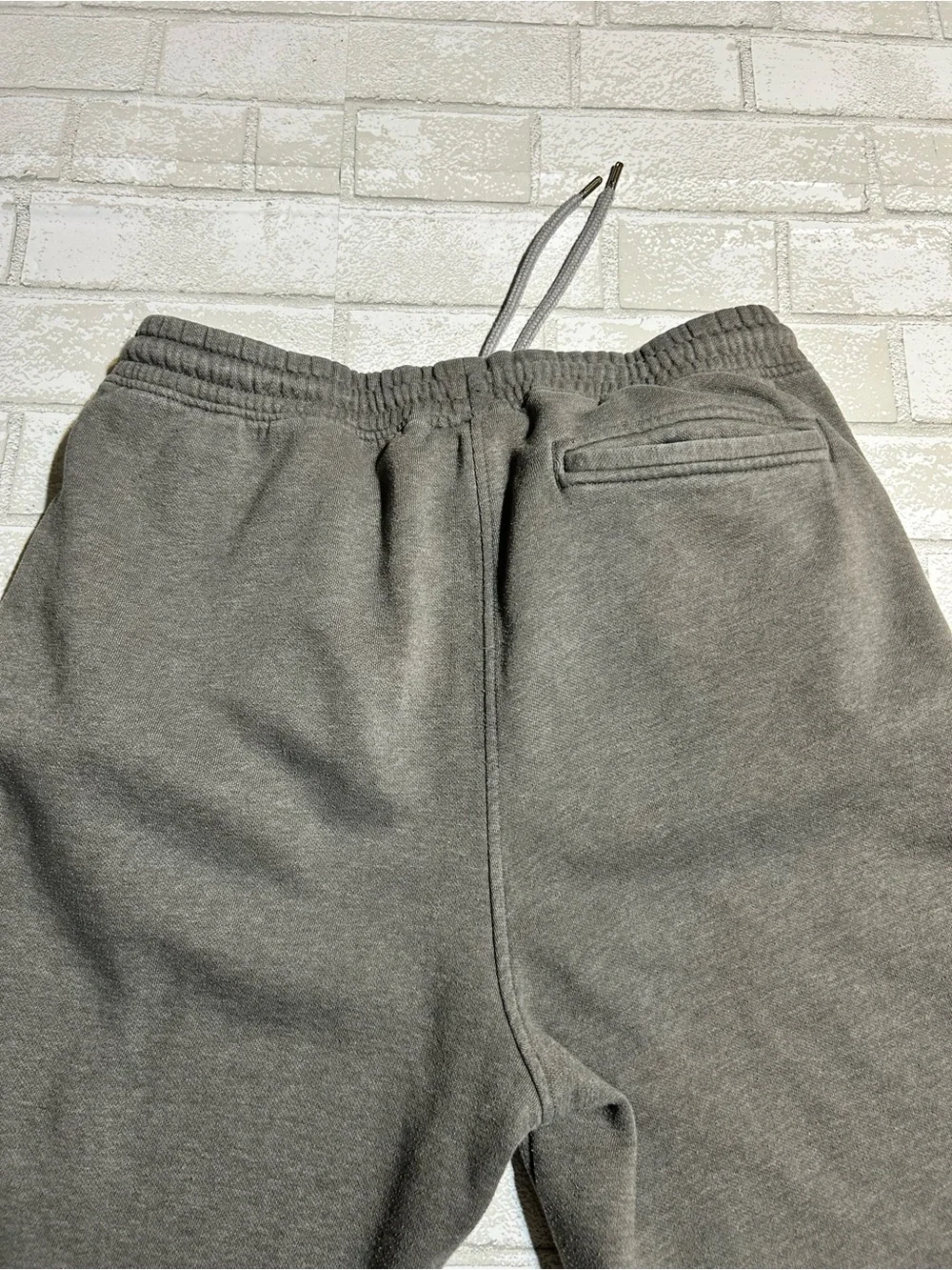 The North Face Grey Elastic Waist Fleece Sweatpants